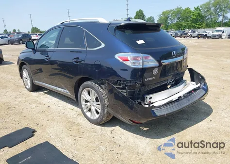 2010 Lexus Rx 450H z USA, uszkodzony, nr VIN JTJBC1BA6A2020705